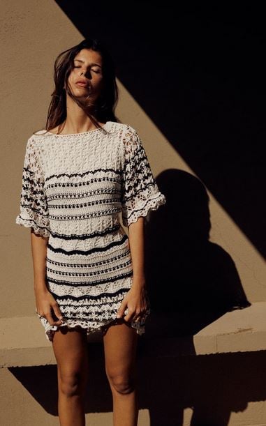 Los vestidos de crochet de Zara que no te vas a quitar esta primavera