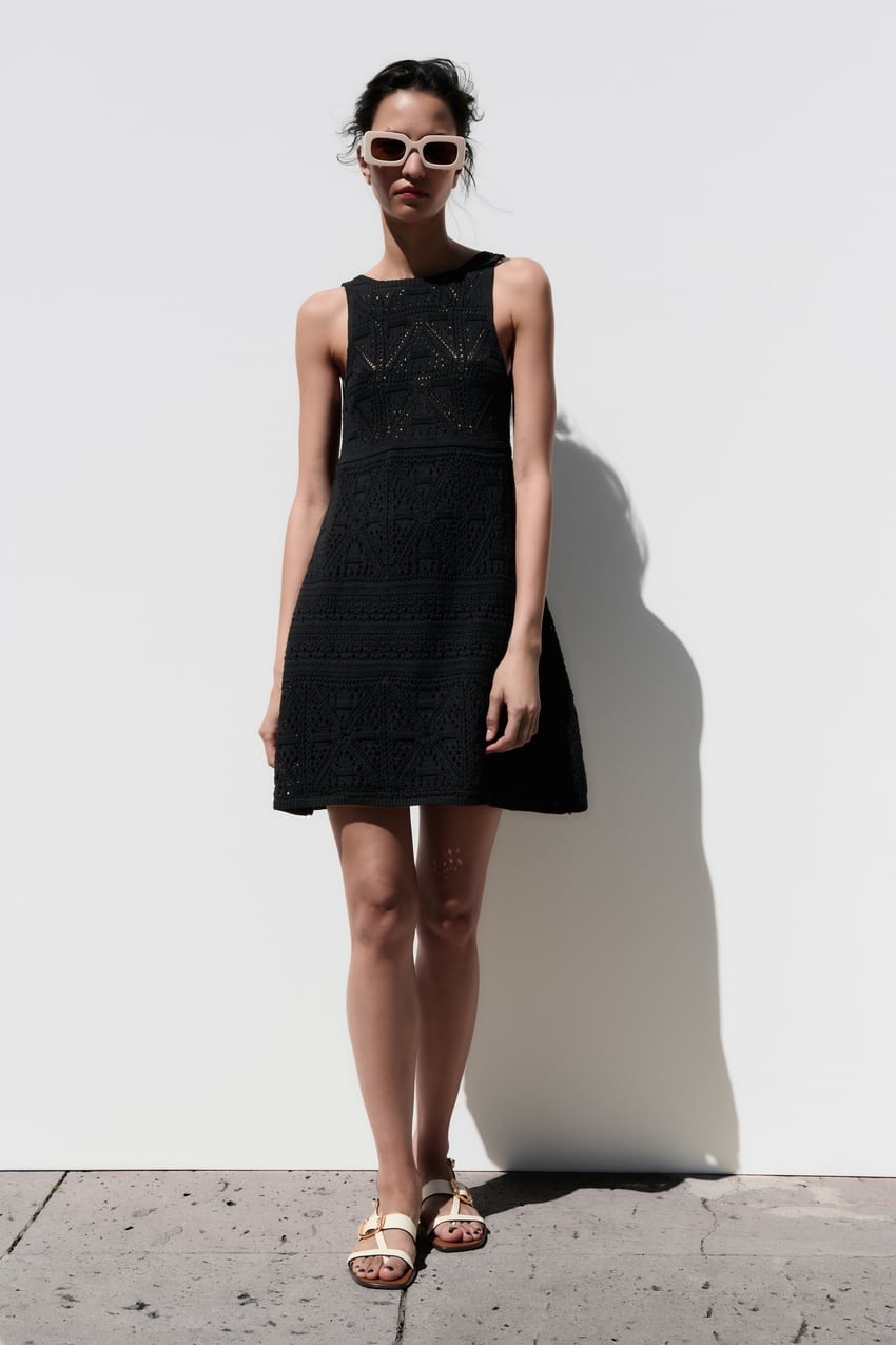 Los 8 vestidos de crochet de Zara que no te vas a quitar esta primavera