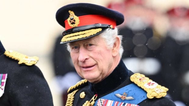 Carlos III en un acto oficial / Gtres