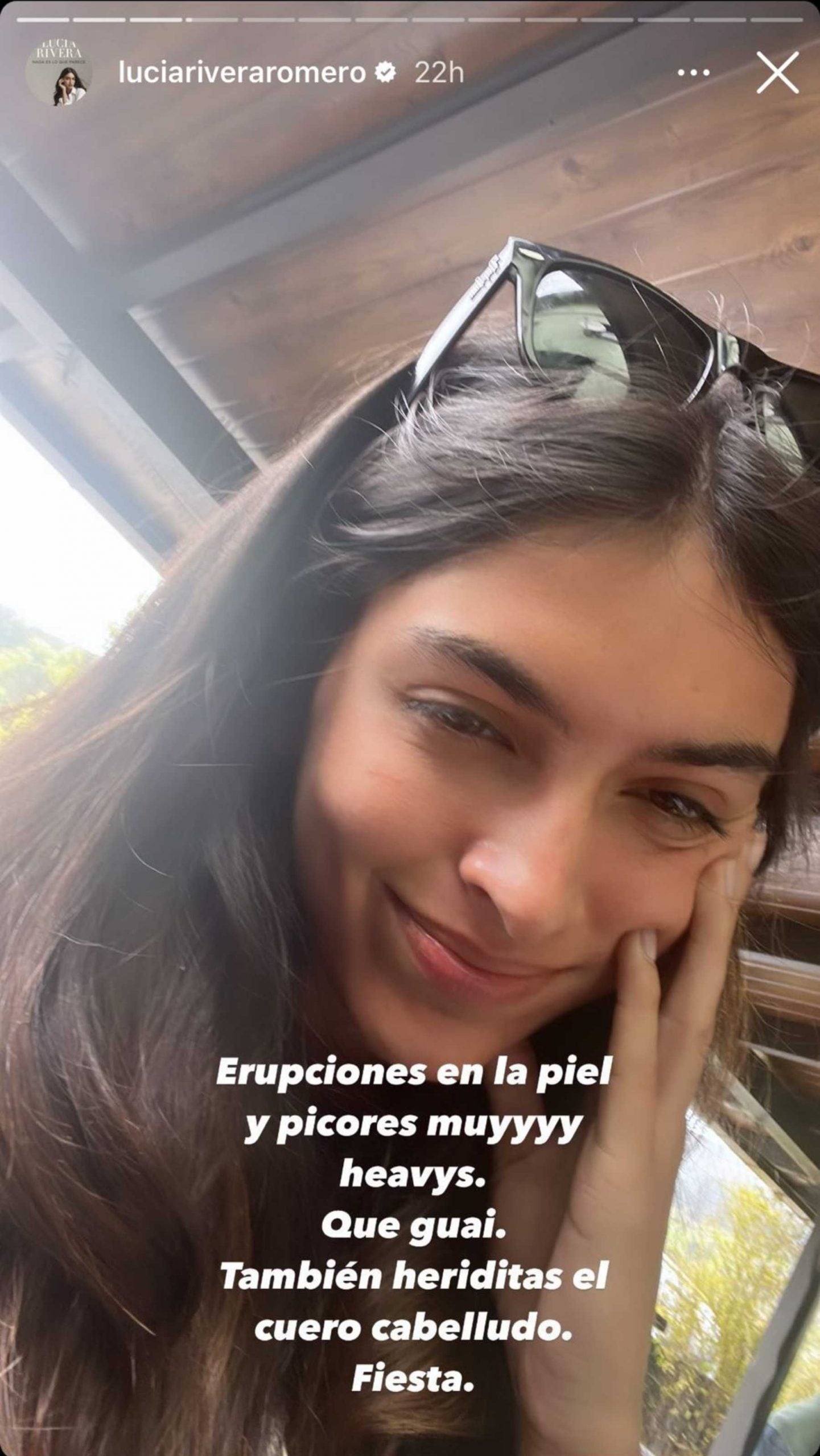 Stories de Instagram de Luc&iacute;a Rivera / Instagram 