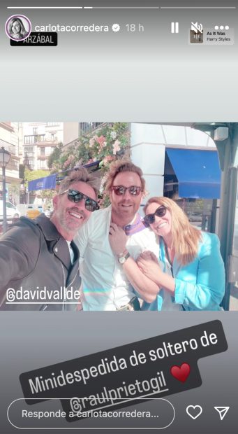 Despedida de soltero de Ra&uacute;l Prieto / Instagram