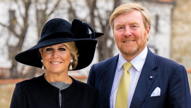 M&aacute;xima y Guillermo de Holanda en Bratislava. / Gtres