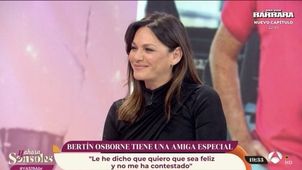 Fabiola Mart&iacute;nez en 'Y ahora Sonsoles'. / Antena 3