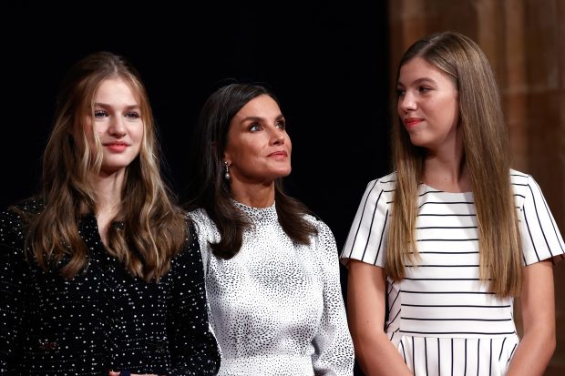 La Reina Letizia, la Princesa Leonor y la infanta Sof&iacute;a. / Gtres
