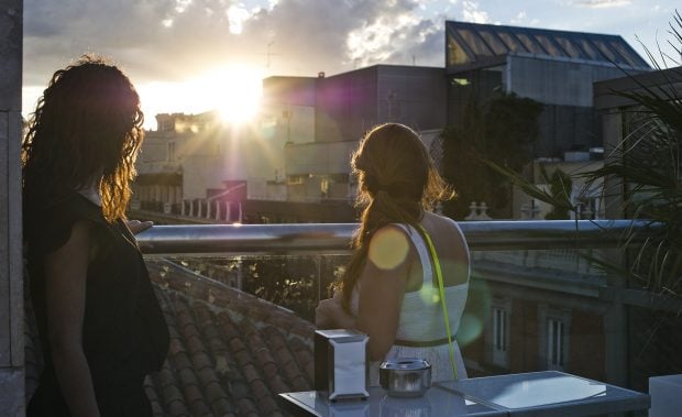 Terraza del Urban en Madrid. / Gtres