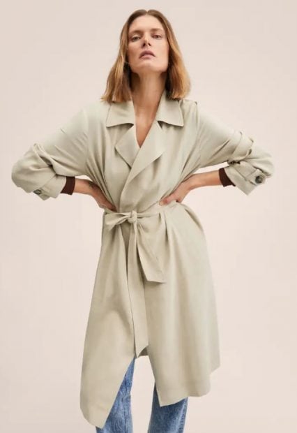 Gabardina Mango Outlet