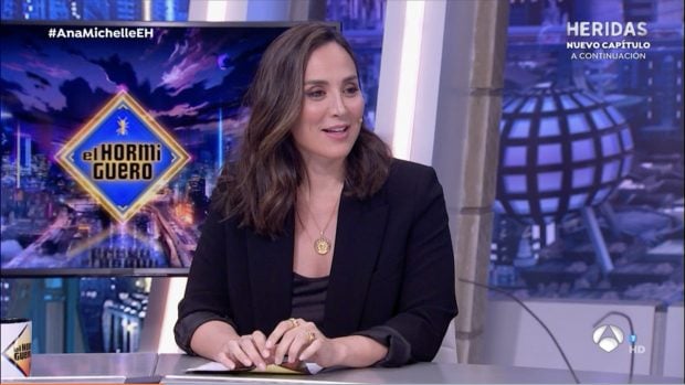 Tamara Falc&oacute; en 'El Hormiguero'. / Antena 3