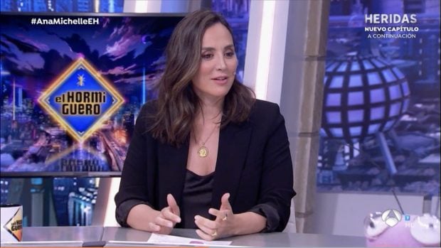 Tamara Falc&oacute; en 'El Hormiguero'. / Antena 3