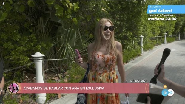 Ana Obreg&oacute;n en Miami. / Telecinco