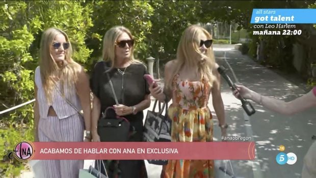 Ana Obreg&oacute;n y Susana Uribarri en Miami. / Telecinco
