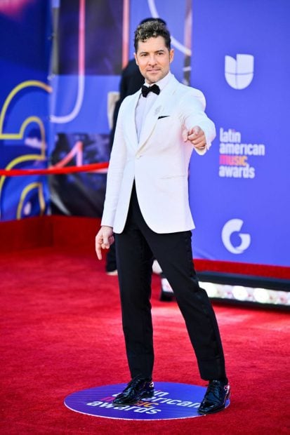 El cantante David Bisbal en los Premios de M&uacute;sica Latinoamericana en Las Vegas / Gtres