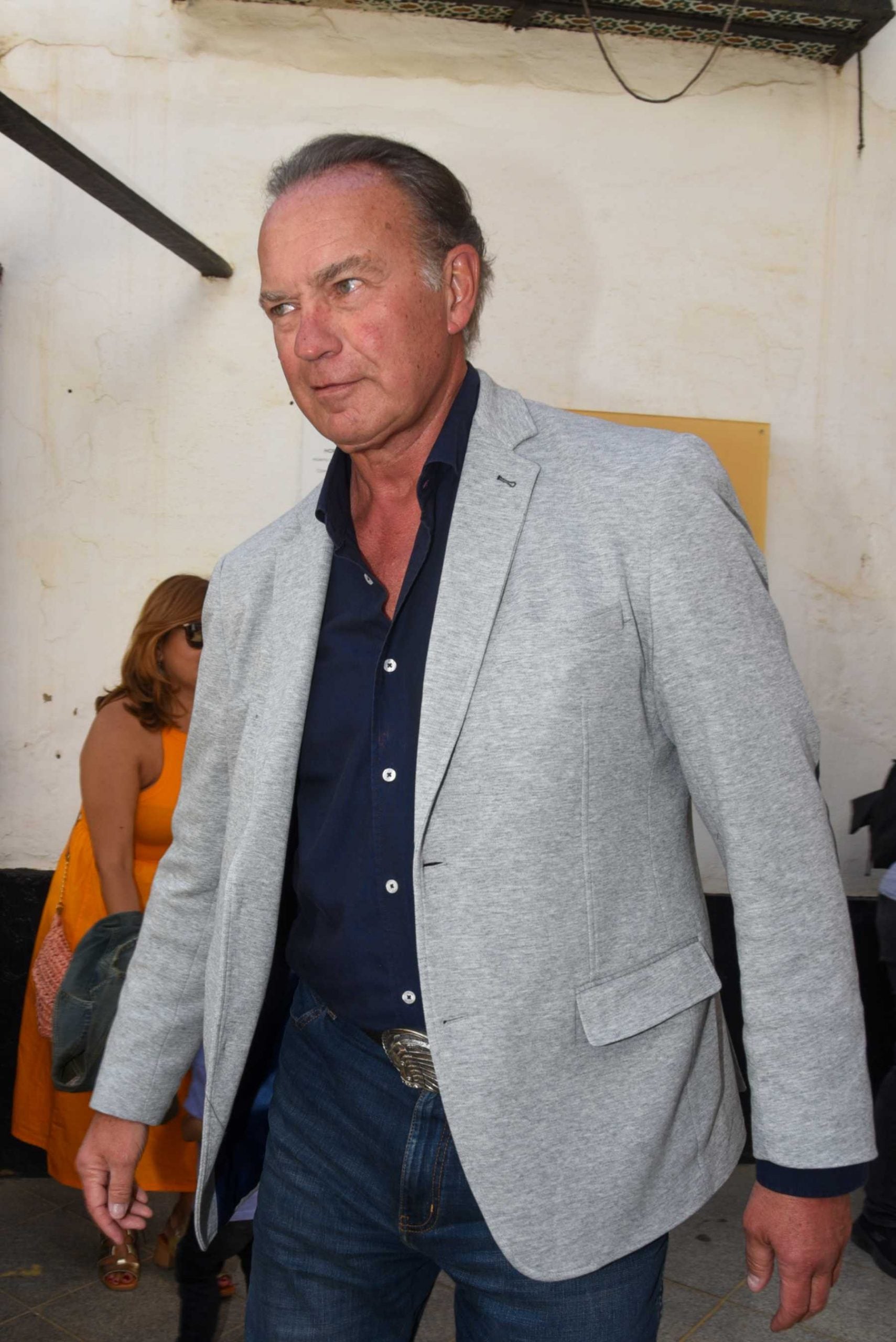 Bertín Osborne a su llegada a un desfile en Sevilla / Gtres