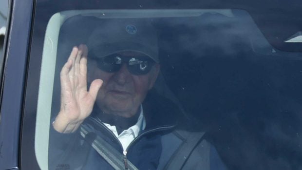 El Rey Em&eacute;rito, Juan Carlos I, en Sangenjo / Gtres