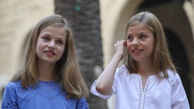 La Princesa Leonor y la infanta Sof&iacute;a / Gtres