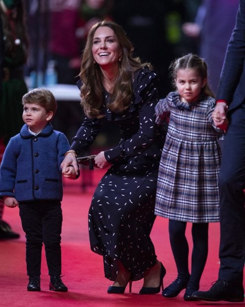 La princesa de Gales con su hijo menor, el pr&iacute;ncipe Luis. / Gtres