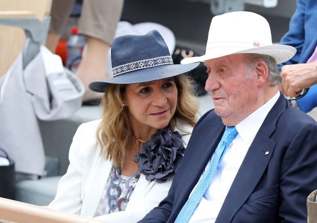 La infanta Elena y Juan Carlos en el Roland Garros / Gtres