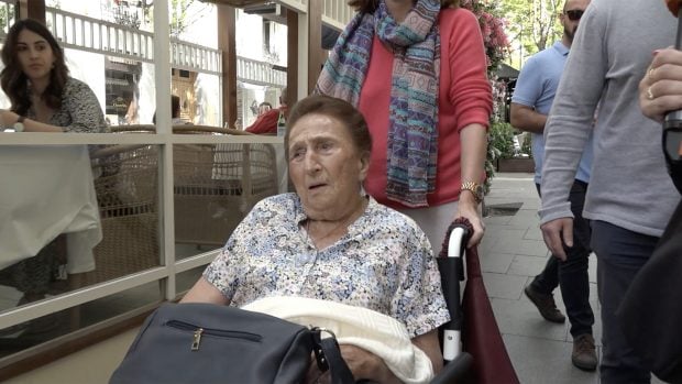 La infanta Margarita en silla de ruedas. / Gtres