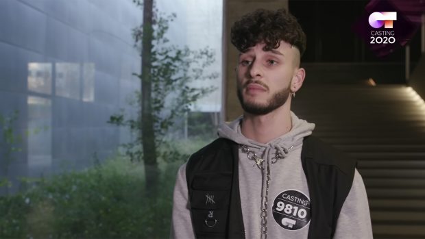 Jay Robles en el casting de 'Operaci&oacute;n Triunfo 2020'. / YouTube