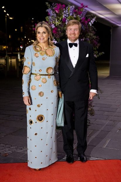 M&aacute;xima de Holanda con un vestido con transparencias / Gtres