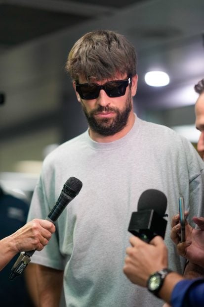 Gerard Piqu&eacute; a su llegada a Miami. / Gtres