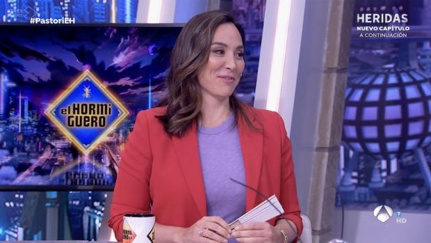 Tamara Falc&oacute; en 'El Hormiguero'. / Antena 3