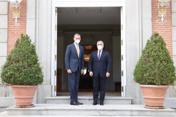 Felipe VI y Iván Duque Márquez / Gtres