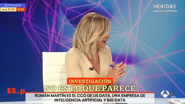 Susanna Griso en 'Espejo P&uacute;blico'. / Antena 3