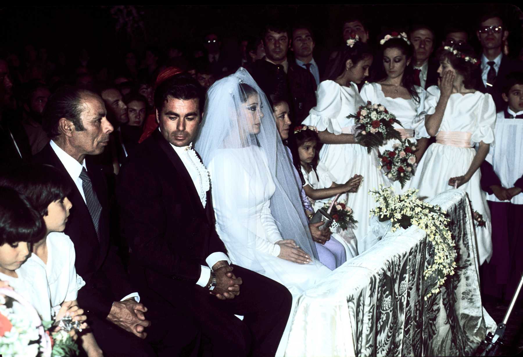 Isabel Pantoja y Paquirri el d&iacute;a de su matrimonio / Gtres