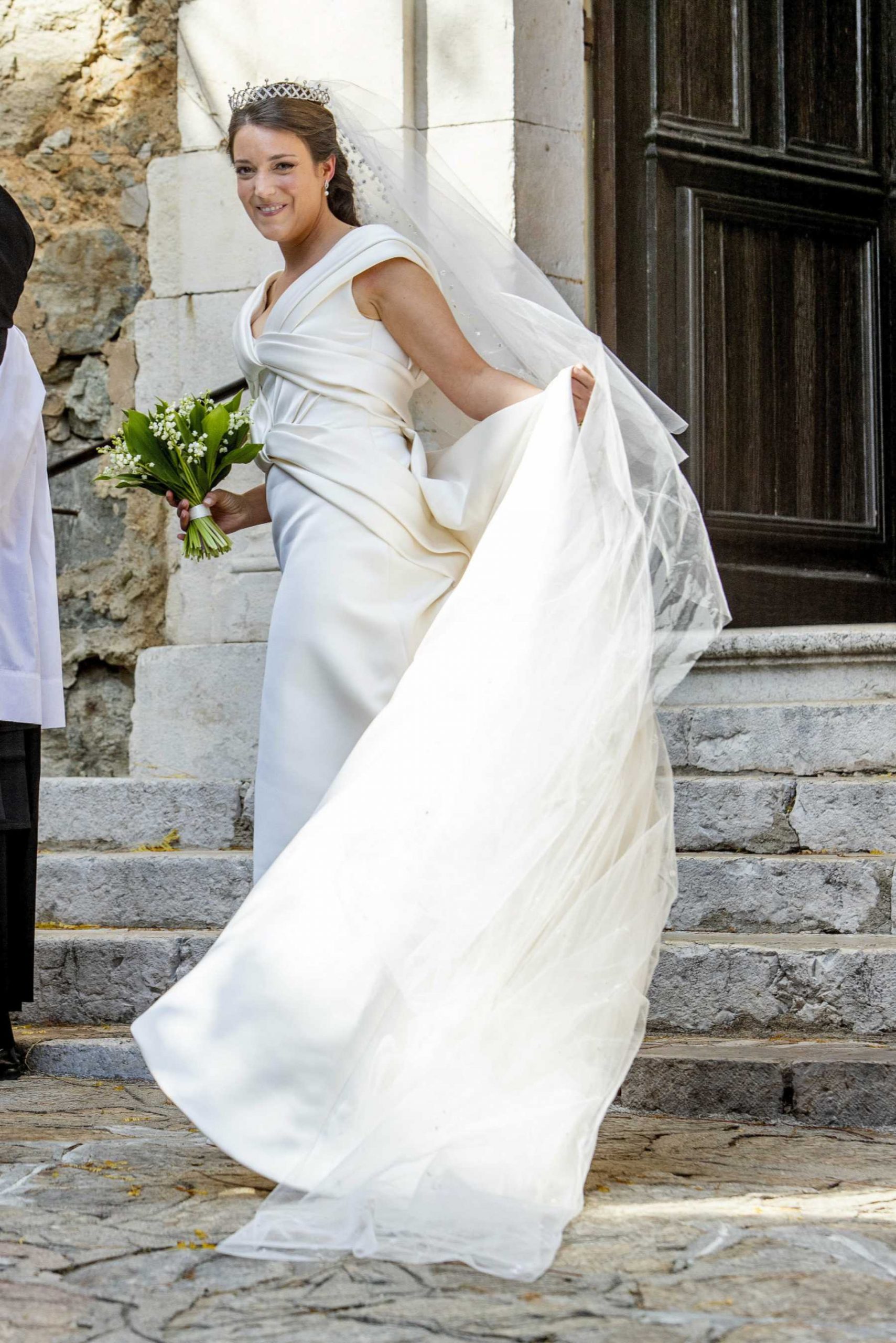 La Princesa Alexandra de Luxemburgo en el d&iacute;a de su boda / Gtres