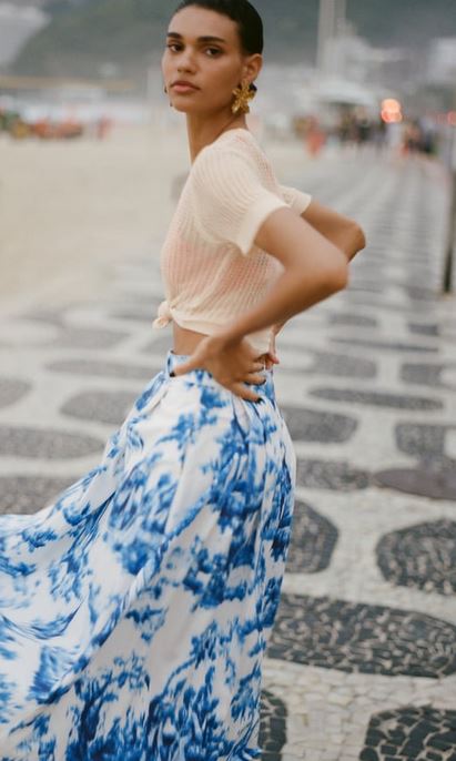 10 faldas largas y midi de Zara que te van a quitar el sentido