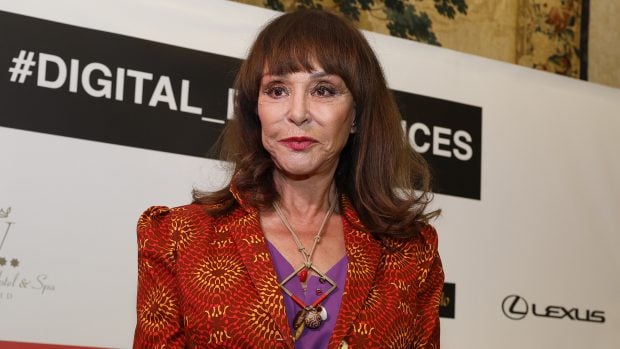 Mari Ángeles Grajal, viuda jaime ostos, Mari Ángeles Grajal hijo,