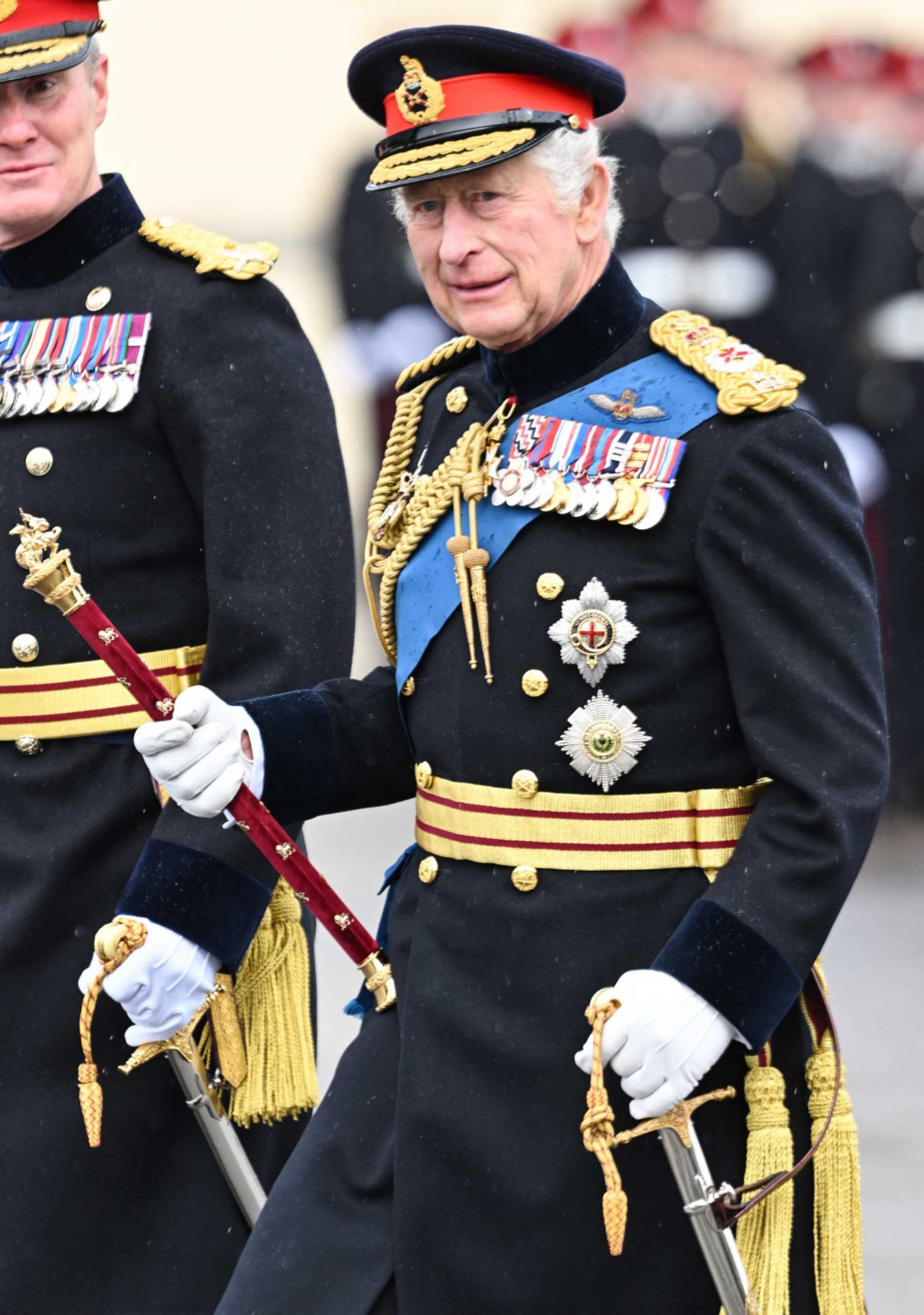 El Rey Carlos III durante un acto oficial británico / Gtres