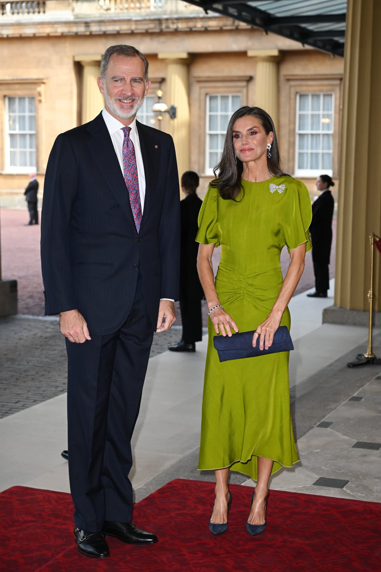Felipe y Letizia, en Londres