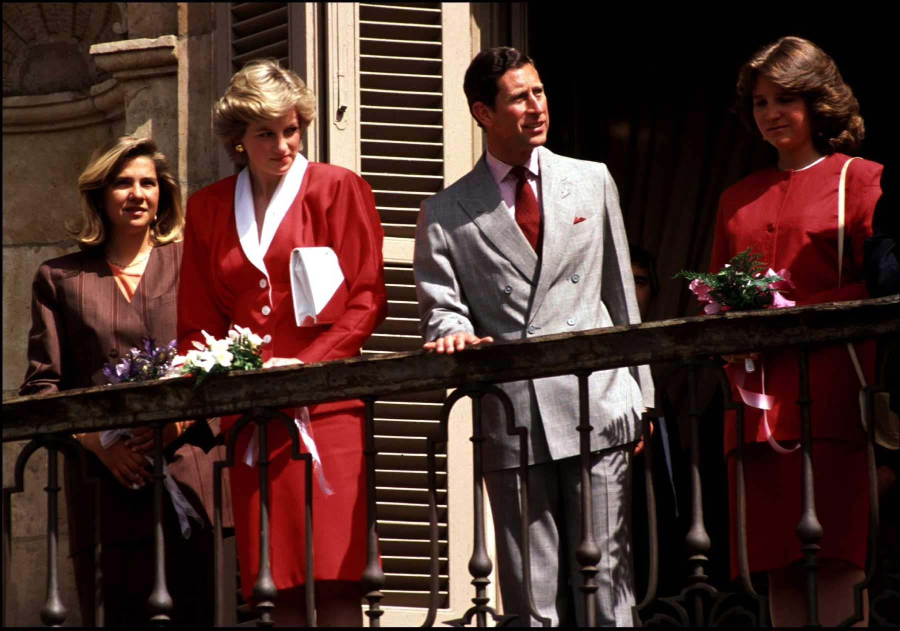 El Pr&iacute;ncipe Carlos y la Princesa Diana durante su visita a Espa&ntilde;a / Gtres