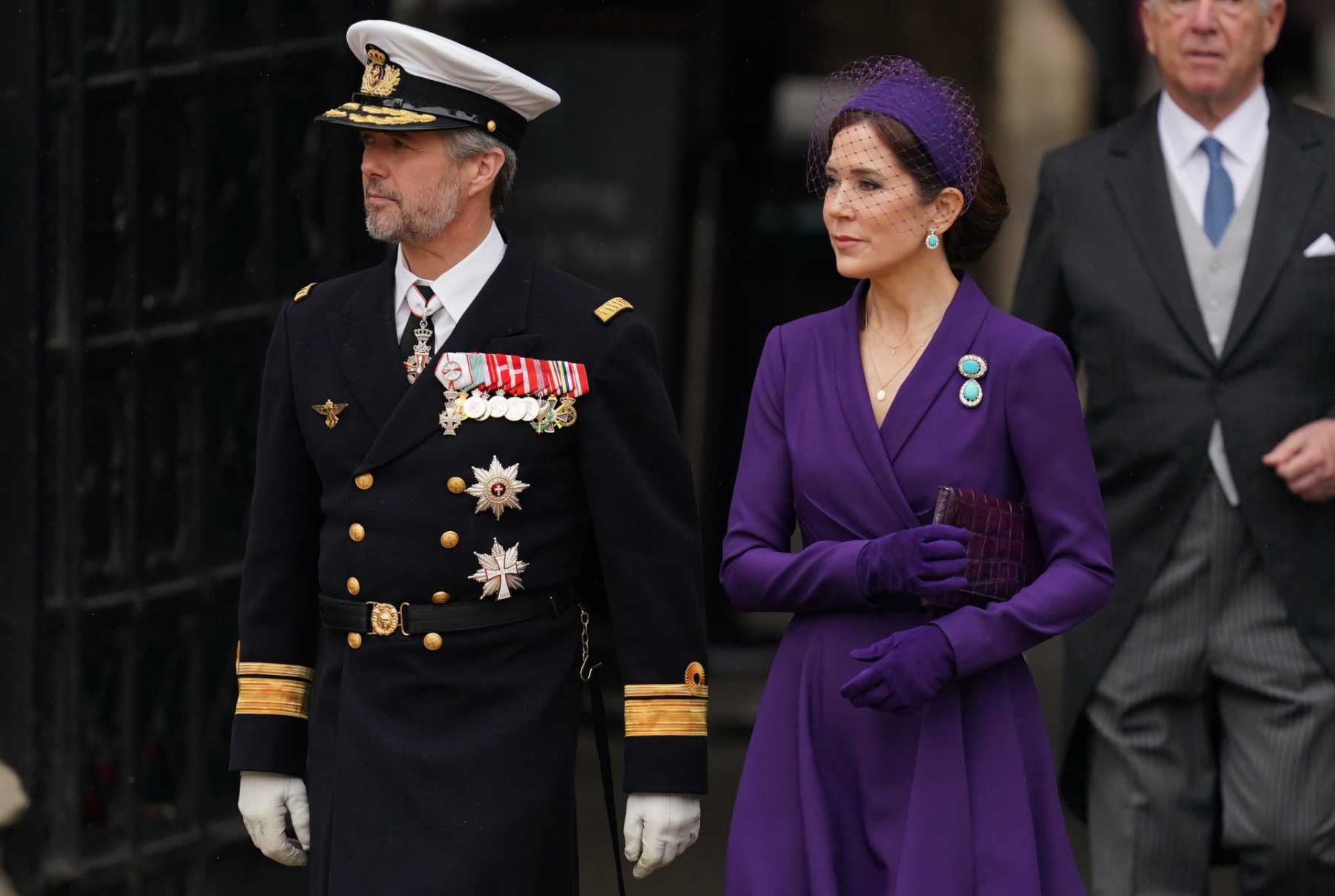 Federico y Mary de Dinamarca en la coronaci&oacute;n de Carlos III / Gtres