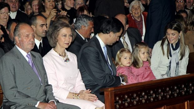 Felipe VI muestra su afecto a su hija, la infanta Sof&iacute;a / Gtres