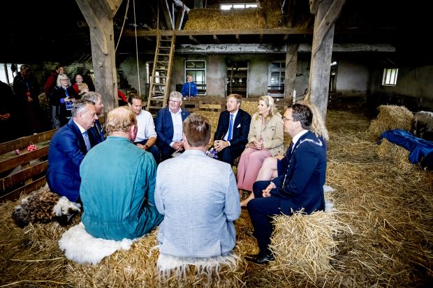M&aacute;xima y Guillermo de Holanda en las islas Wadden. / Gtres
