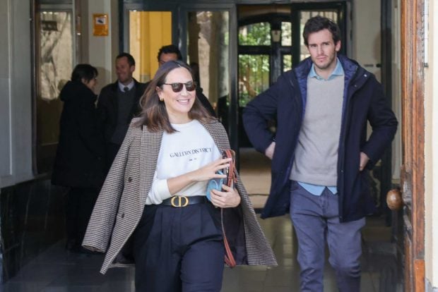 Tamara Falc&oacute; e I&ntilde;igo Onieva en Madrid / Gtres
