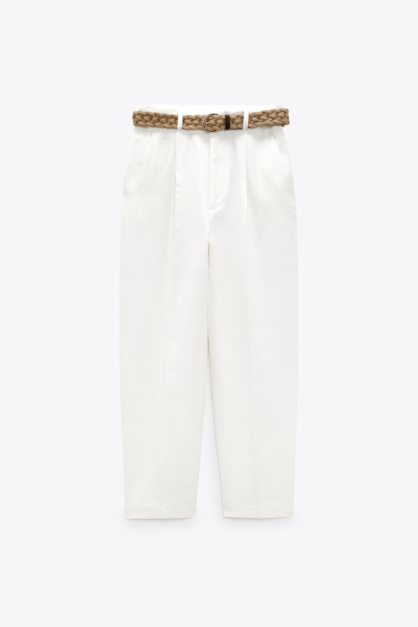 Acaba de llegar a Zara y ya es una estrella en ventas: el pantal&oacute;n carrot que ya est&aacute; casi agotado