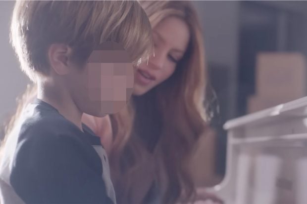 Videoclip de Shakira con sus hijos. (Foto: Youtube)