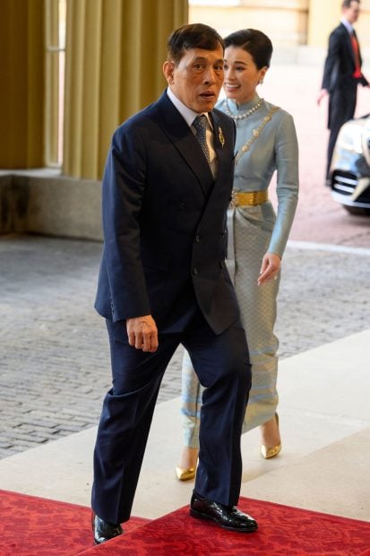 El rey de Tailandia y su esposa en la Coronación de Carlos III. / Gtres