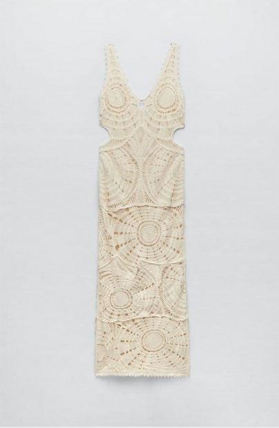Vestido crochet de Zara / Zara