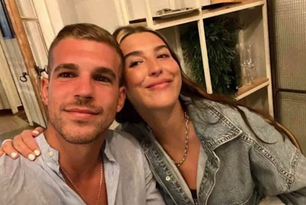 Alba D&iacute;az y su novio Alberto / Instagram