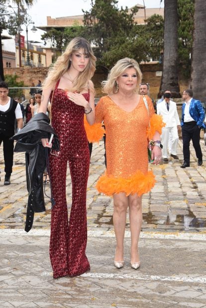 Alejandra Rubio y Terelu Campos en Sevilla. / Gtres
