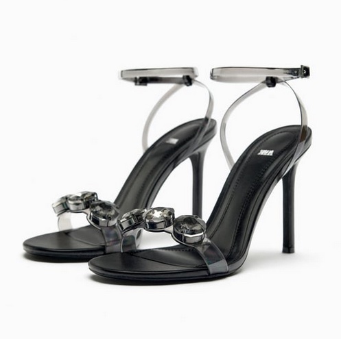 Sandalias tacón Zara