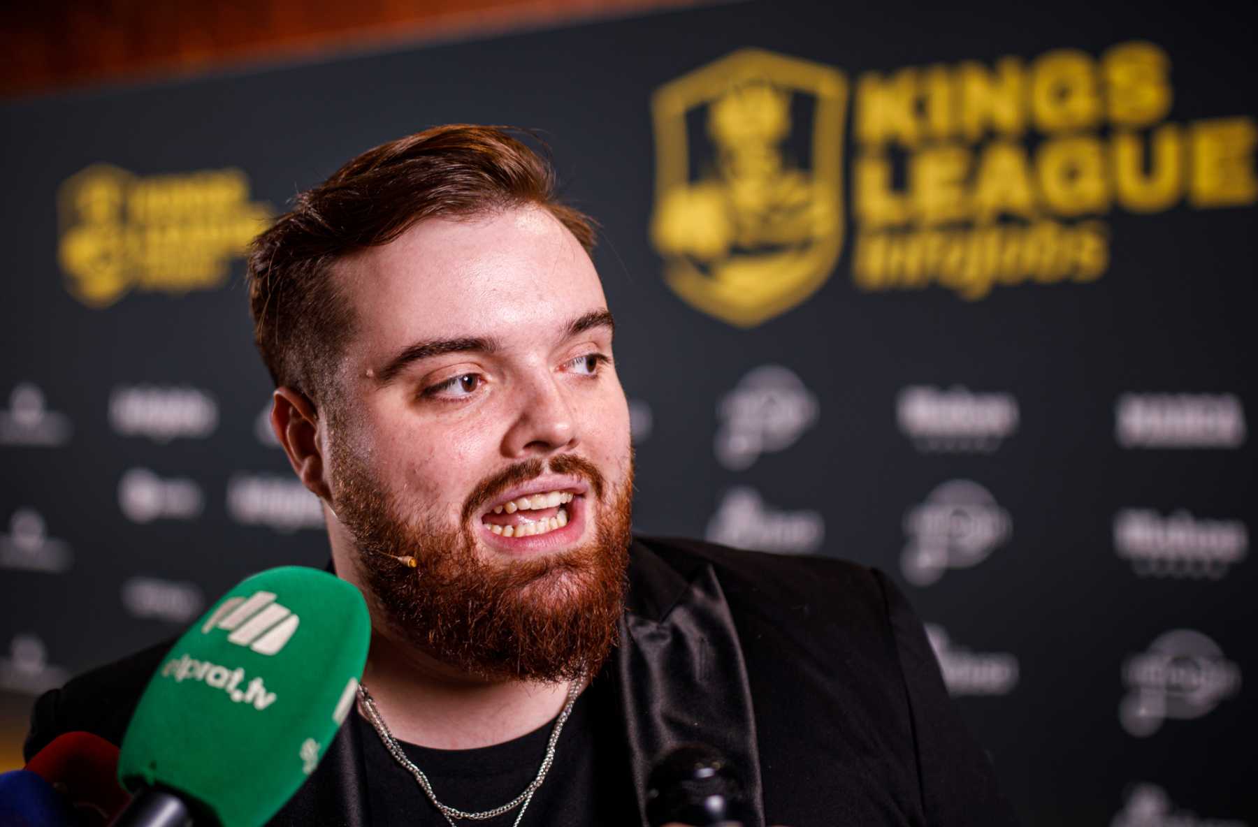 Ibai Llanos en un evento de la Kings League / Gtres