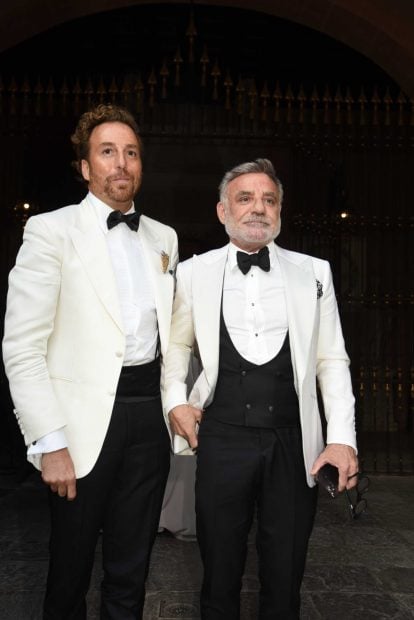 Joaqu&iacute;n Torres y Ra&uacute;l Prieto en el d&iacute;a de su matrimonio / Gtres