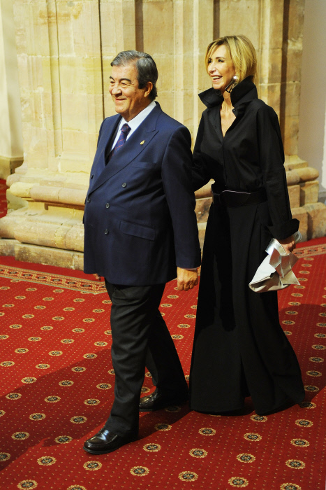 &Aacute;lvarez Cascos y su ex mujer / Gtres