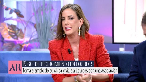 Leticia Requejo en el plat&oacute; de 'El Programa de Ana Rosa'. / Telecinco