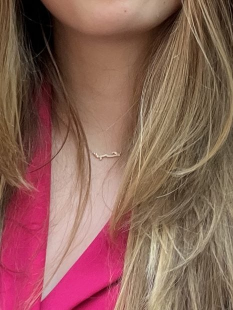 El collar de la Princesa Leonor. / Gtres